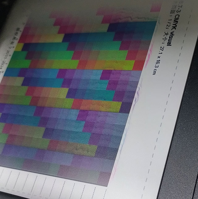 Salpicaduras de tinta de impresión comunes